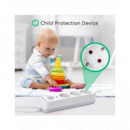 Aigostar Regleta 3 Enchufes Schuko con Interruptor 3680W  Cable 3MTRS Blanco GE0301  LALO