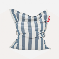Puff Original Outdoor a Rayas Color Ocean Blue Fatboy®  FATBOY
