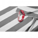 Toalla Beach Baggy a Rayas- Color Stone Gris- 165X80 Cm- Fatboy®  FATBOY