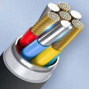 Cable de Datos 2.1A para Lightning Negro XO