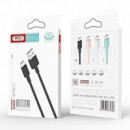 Cable de Datos 2.0A para Apple Negro XO