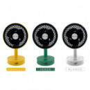 Ventilador Portátil de Batería Verde LARRYHOUSE