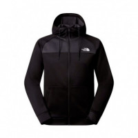 Sudadera con Capucha y Cremallera Integral Reaxion  THE NORTH FACE