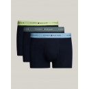 Pack de 3 Calzoncillos Trunk Color Block de TOMMY HILFIGER