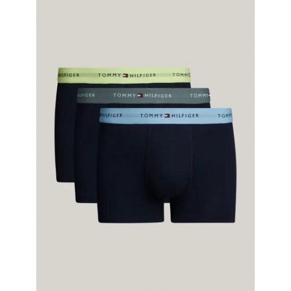 Pack de 3 Calzoncillos Trunk Color Block de TOMMY HILFIGER