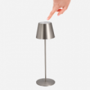 Lámpara de Mesa Led Etna- 12X38CM- Color Gris- Terrazza®- Interior y Exterior  TERRAZZA COLLECTION