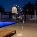 Lámpara Decorativa Santorini- Color Blanco- Interior y Exterior Essentials®  ESSENTIALS