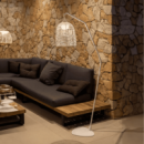 Lámpara Decorativa Santorini- Color Blanco- Interior y Exterior Essentials®  ESSENTIALS