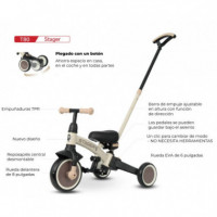 Triciclo y Bicicleta de Equilibrio Stager QPLAY