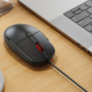 Ratón con Cable M8 Negro XO