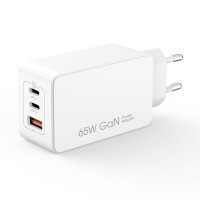Cargador USB 65W Blanco XO