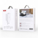 Cargador USB 65W Blanco XO