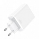 Cargador USB 45W Blanco XO