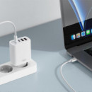 Cargador USB 45W Blanco XO