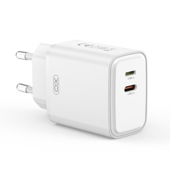 Cargador Rapido 20W Blanco XO