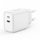 Cargador Rapido 20W Blanco XO