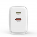 Cargador Rapido 20W Blanco XO