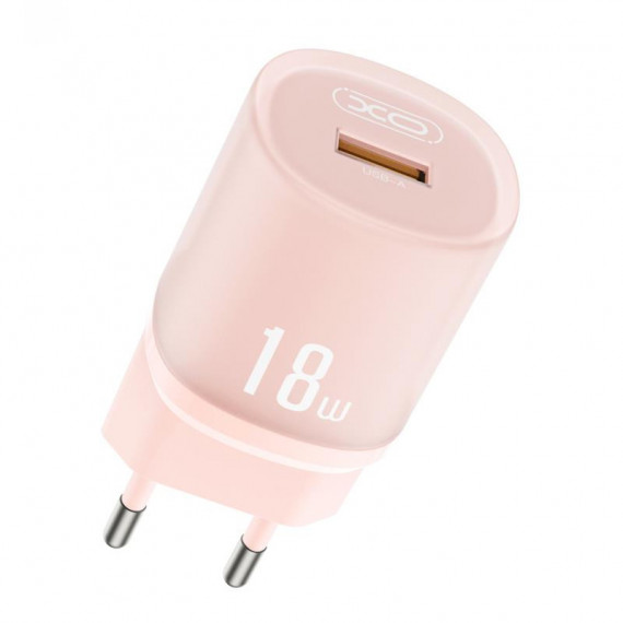 Cargador Rapido 18W Rosa XO