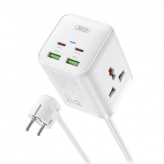 Cargador Rapido 65W Blanco XO