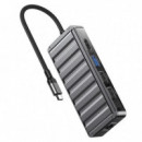 Adaptador 7 en 1 Transparente XO