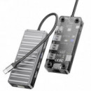 Adaptador 7 en 1 Transparente XO