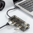 Adaptador 7 en 1 Transparente XO