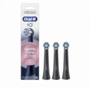 Recambio de Cepillo de Dientes Oral B Io Gentle Care Negro (3 Unidades)  BRAUN
