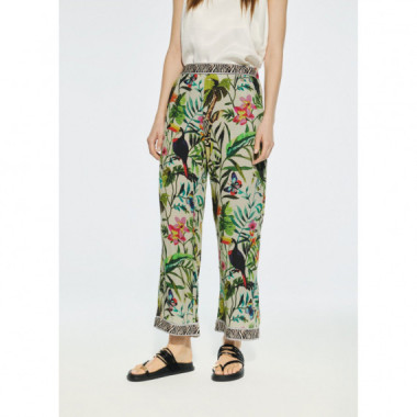 Pantalones Pantalón LOLA CASADEMUNT Estampado Jungla