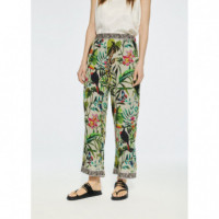 Pantalones Pantalón LOLA CASADEMUNT Estampado Jungla