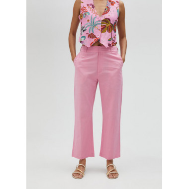 Pantalones Pantalón LOLA CASADEMUNT Chino Culotte Rosa
