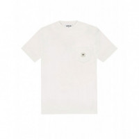 Camisetas Hombre Camiseta CAT Wwr Essential Pocket Bone