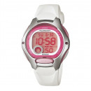 CASIO LW-200-7A Reloj Digital Deportivo para Mujer - Correa Blanca, Iluminador, Wr 50M y Batería de 10 Años