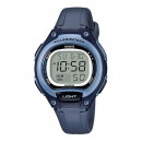 CASIO LW-203-2A Reloj Digital Deportivo para Mujer - Correa Azul, Luz Led, Cronómetro y Wr 50M