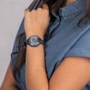 CASIO LW-203-2A Reloj Digital Deportivo para Mujer - Correa Azul, Luz Led, Cronómetro y Wr 50M