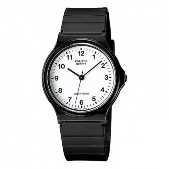 CASIO MQ-24-7B Reloj Analógico para Hombre - Esfera Blanca Minimalista - Diseño Clásico y Ligero