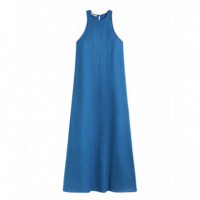 Vestidos Vestido ECOALF Ukara Mediterranean Blue