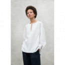 Blusas y Camisas Camisa ECOALF Jena White