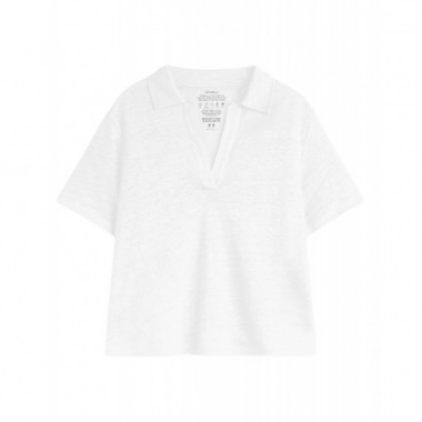 Camisa Mujer Camiseta ECOALF Troms White