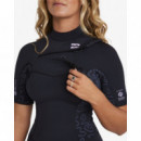 BILLABONG - Sinergy Natural Short´arm Chest Zip 2MM. - Wetsuits