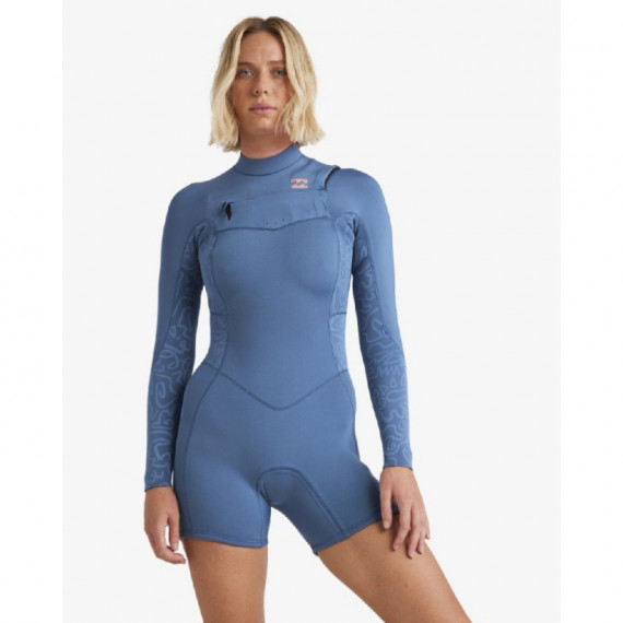 BILLABONG - Sinergy Natural Long´arm Chest Zip 2MM. - Wetsuits