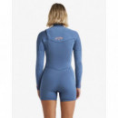 BILLABONG - Sinergy Natural Long´arm Chest Zip 2MM. - Wetsuits