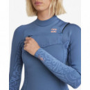 BILLABONG - Sinergy Natural Long´arm Chest Zip 2MM. - Wetsuits