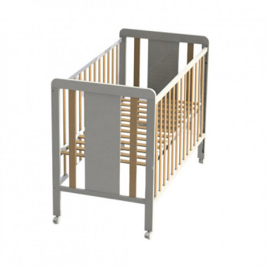 Cuna Osito Blanco/natural  IKID