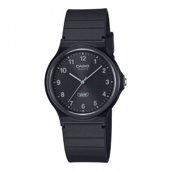 CASIO MQ-24B-1B Reloj Analógico para Hombre - Diseño Clásico Negro - Resistente Al Agua