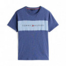Camiseta Th Original con Diseño Color Block  TOMMY HILFIGER