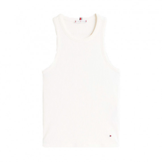 Camiseta Acanalada sin Mangas de Corte Slim  TOMMY HILFIGER