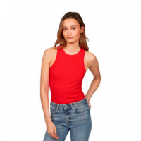 Camiseta Acanalada sin Mangas de Corte Slim  TOMMY HILFIGER