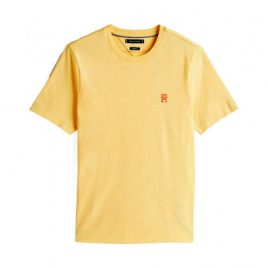 CAMISETA CON MONOGRAMA TH A CONTRASTE