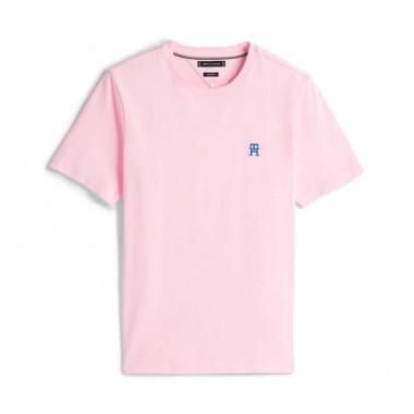 CAMISETA CON MONOGRAMA TH A CONTRASTE
