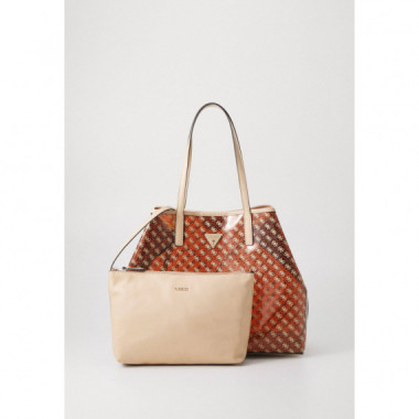 TUANA LARGE TOTE BROWN LOGO